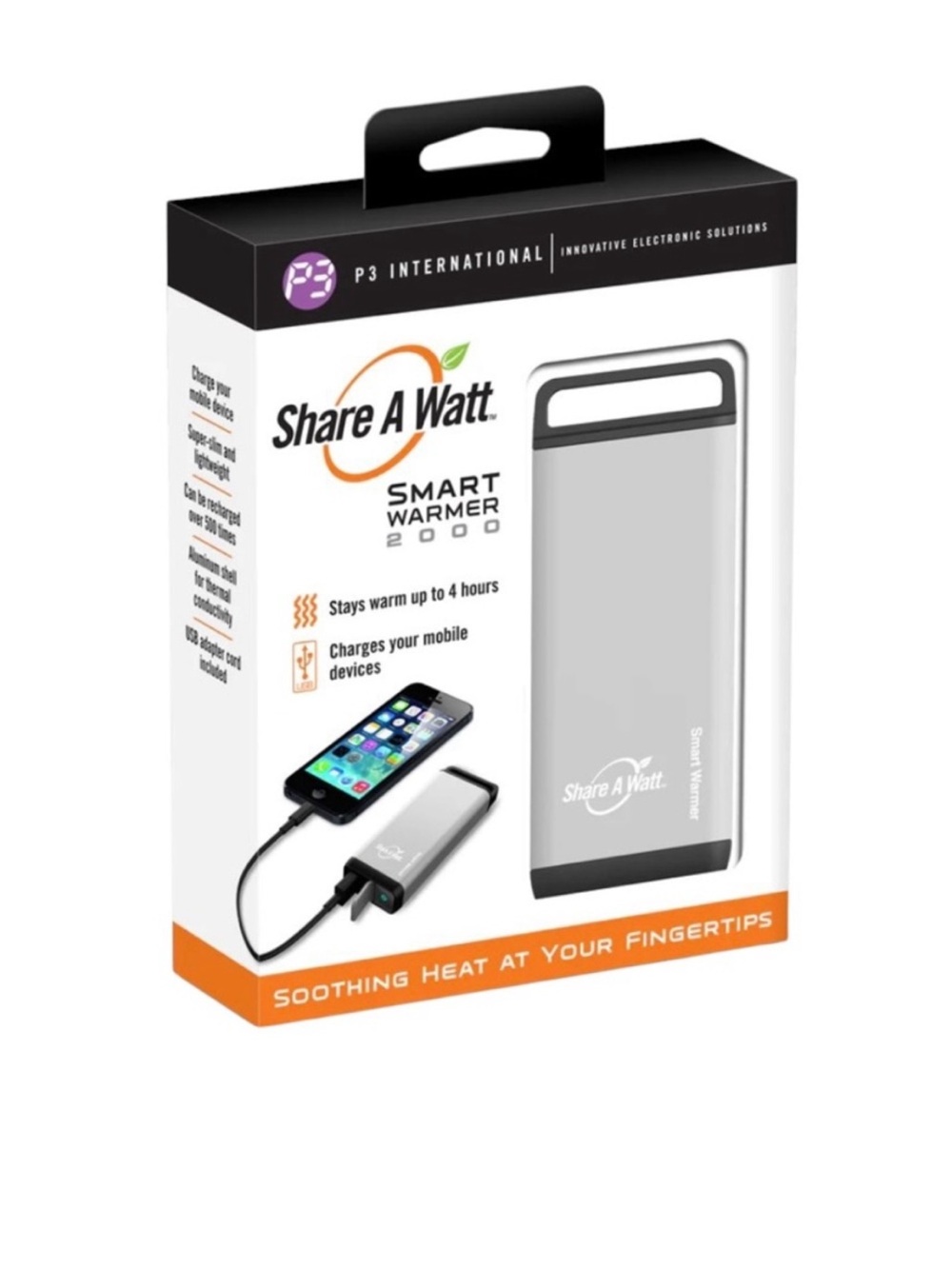 Share A Watt Smart Warmer 2000 - Silver/Black